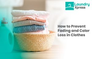 Prevent fading in clothes