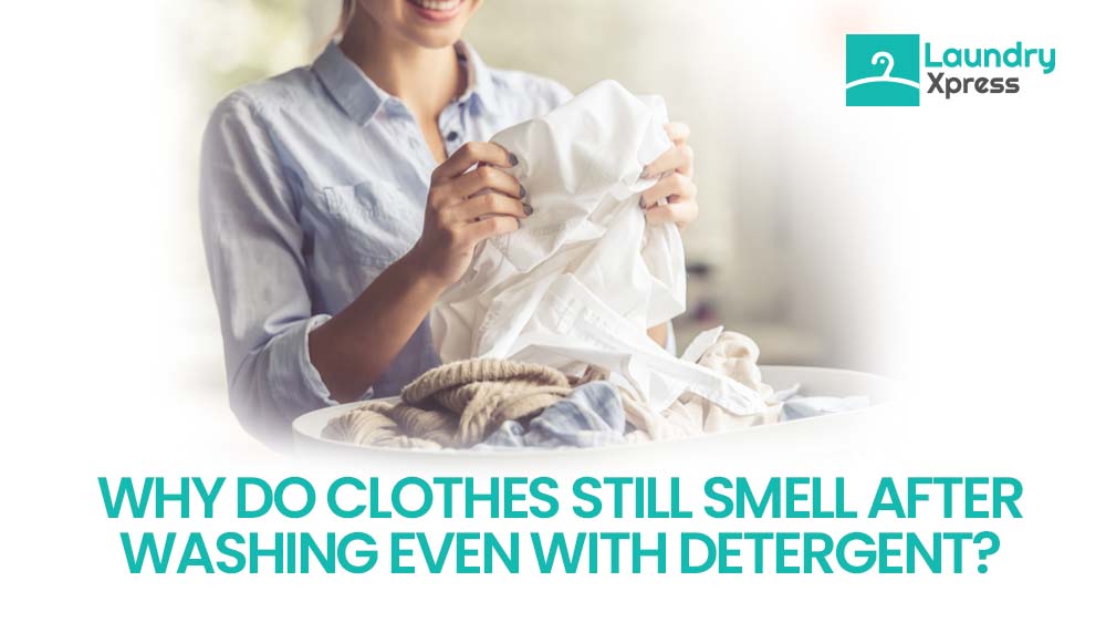 smelly clothes after washing